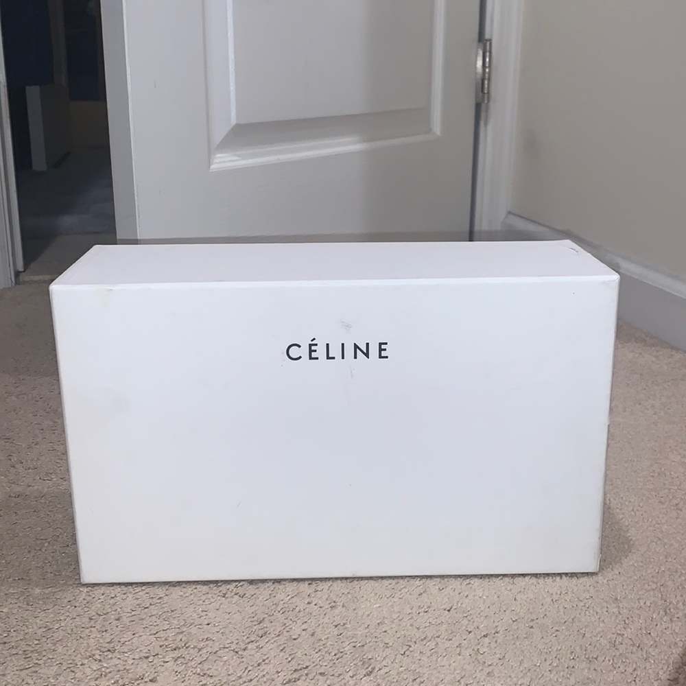 Celine shoe box with dustbag